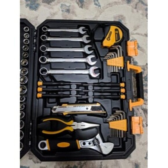 New 158 Piece Tool Set-General Household Hand Tool Kit,Auto Repair Tool Set - Picture 3 of 3